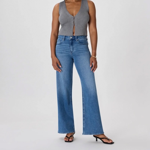 Quince Pants - Quince Bella Stretch Wide Leg Jeans